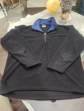 90is Patagonia Capilene Mens Fleece Quarter Zip sweater Large